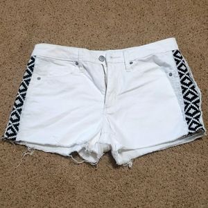 White shorts